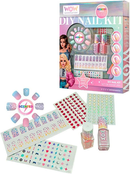 WOW Generation - Manicure Set With Scented Nails (WOW00017-314