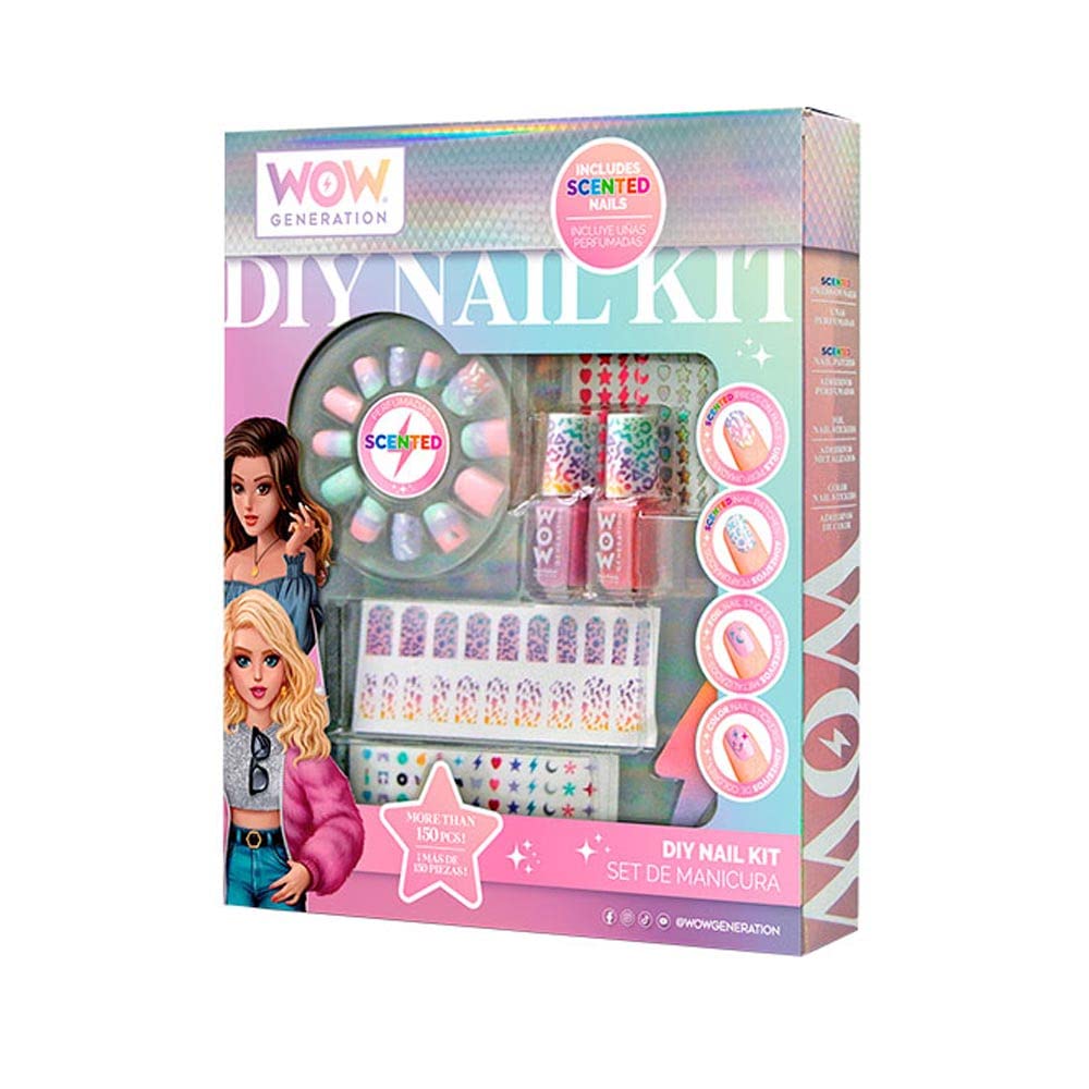 WOW Generation - Manicure Set With Scented Nails (WOW00017-314