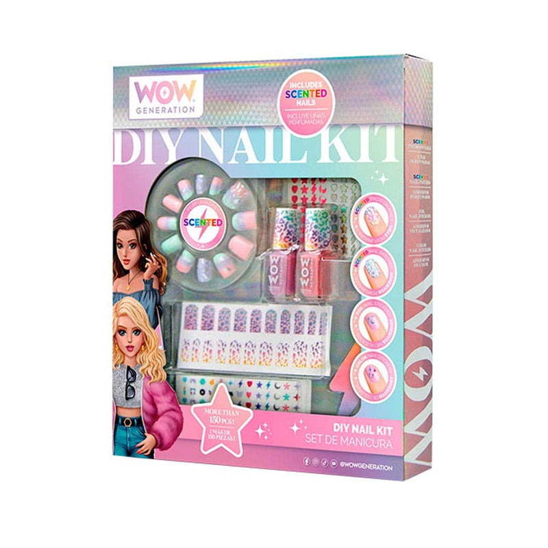 WOW Generation - Manicure Set With Scented Nails (WOW00017-314
