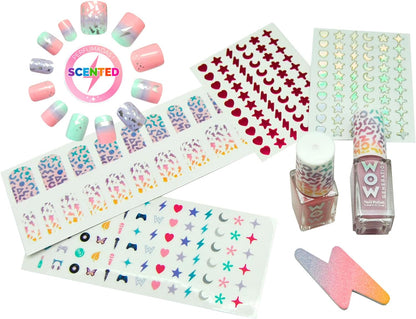 WOW Generation - Manicure Set With Scented Nails (WOW00017-314