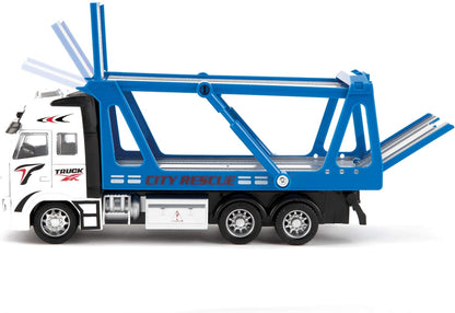 tow truck blue 12 cm
