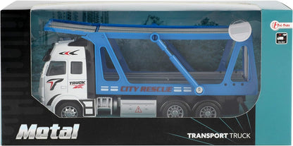 tow truck blue 12 cm