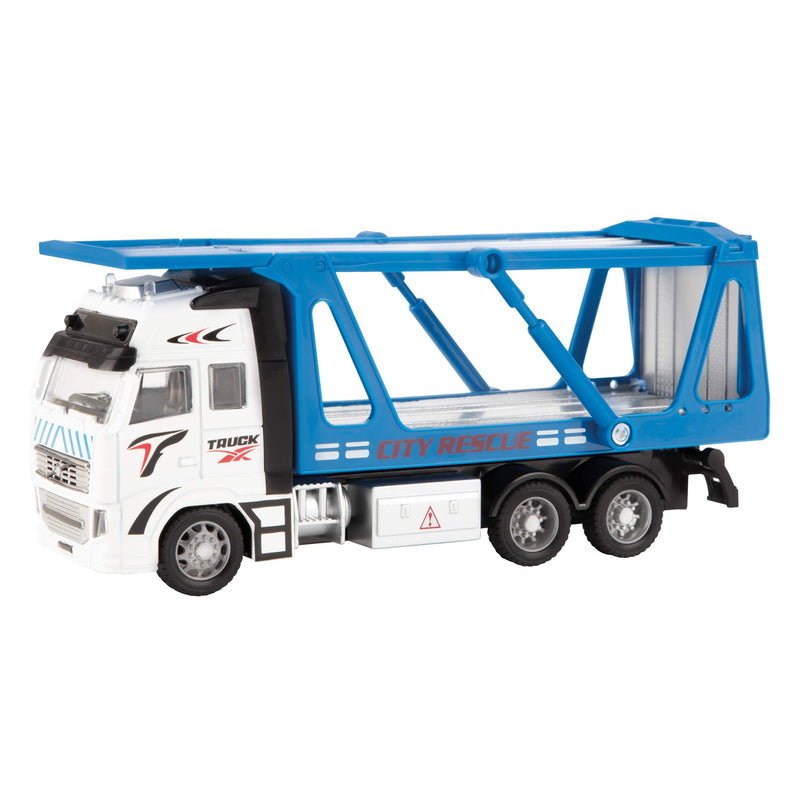 tow truck blue 12 cm