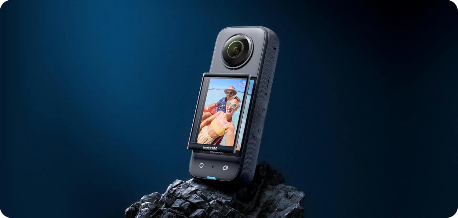 Insta360 X3 Screen Protector - Premium Protective Film for Crystal Clear Display - Easy Installation and Anti-Scratch Technology - Compatible X3 Camera
