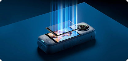 Insta360 X3 Screen Protector - Premium Protective Film for Crystal Clear Display - Easy Installation and Anti-Scratch Technology - Compatible X3 Camera