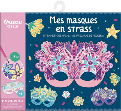 MA POCHETTE D'ARTISTE - MES MASQUES EN STRASS