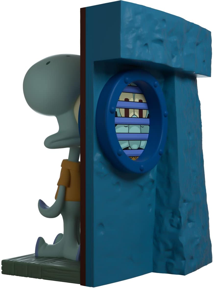 Inside Squidward Vinyl Figure, 4" Squidward Collectible, Based on Internet Meme Sinking Feeling Vinyl Figure - Youtooz Spongebob Collection Based on TV Cartoon Series