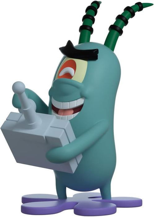 Youtooz Plankton 4.4" Inch Vinyl Figure, Official Licensed Plankton Collectible from Spongebob Squarepants by Youtooz Spongebob Squarepants Collection…