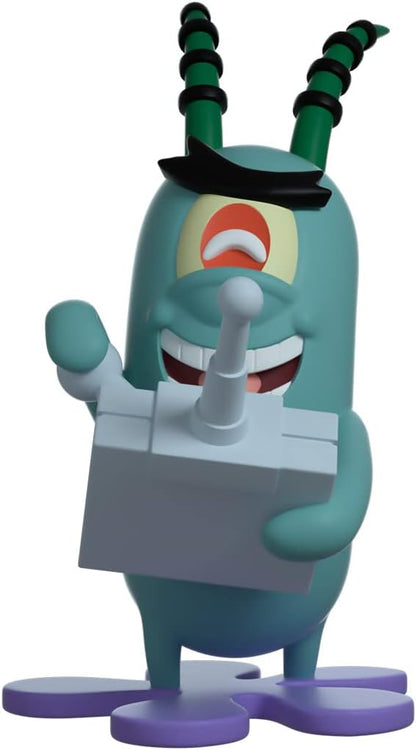 Youtooz Plankton 4.4" Inch Vinyl Figure, Official Licensed Plankton Collectible from Spongebob Squarepants by Youtooz Spongebob Squarepants Collection…