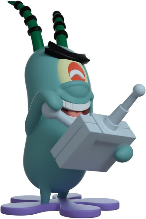Youtooz Plankton 4.4" Inch Vinyl Figure, Official Licensed Plankton Collectible from Spongebob Squarepants by Youtooz Spongebob Squarepants Collection…