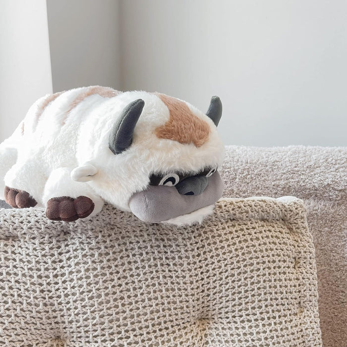 Youtooz Avatar Appa Flop Plushie, 1 ft Collectible Appa Plushie from Avatar The Last Airbender - Soft 100% PP Cotton Avatar Stuffed Appa Avatar Collection Appa flop 1ft