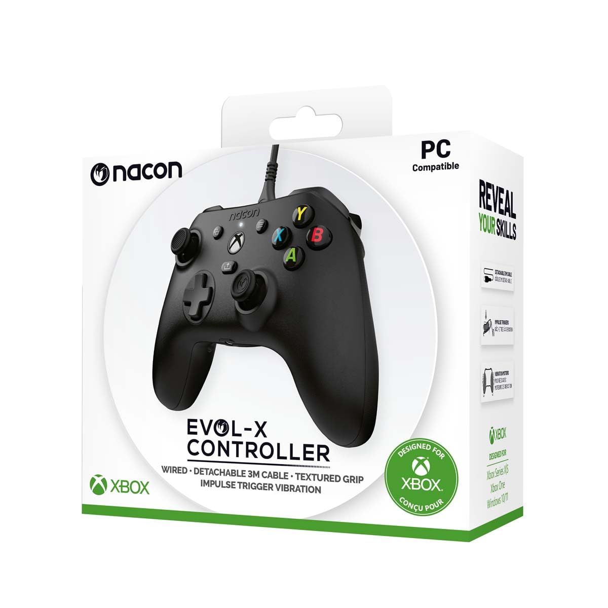 Gamepad Nacon Evol X Wired