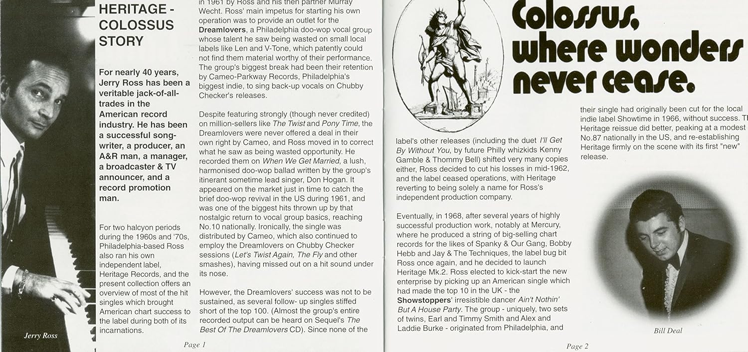 The Heritage-Colossus Story