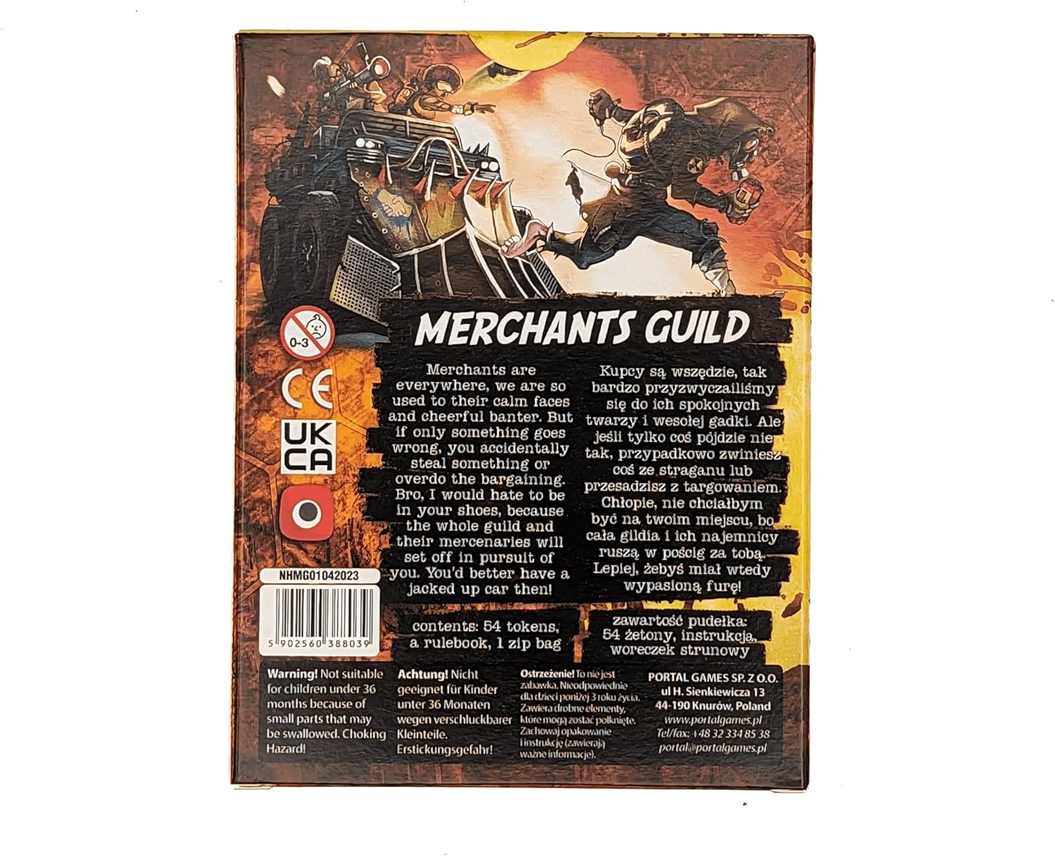 Neuroshima Hex 3.0 Merchants Guild by Portal Games, Strategy Board Game