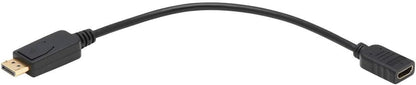 Tripp Lite DisplayPort to HDMI Video Adapter, 1080p 60Hz DP to HDMI Video Converter, Passive Display Adapter (M/F), HDCP, 1 ft. (P136-001)
