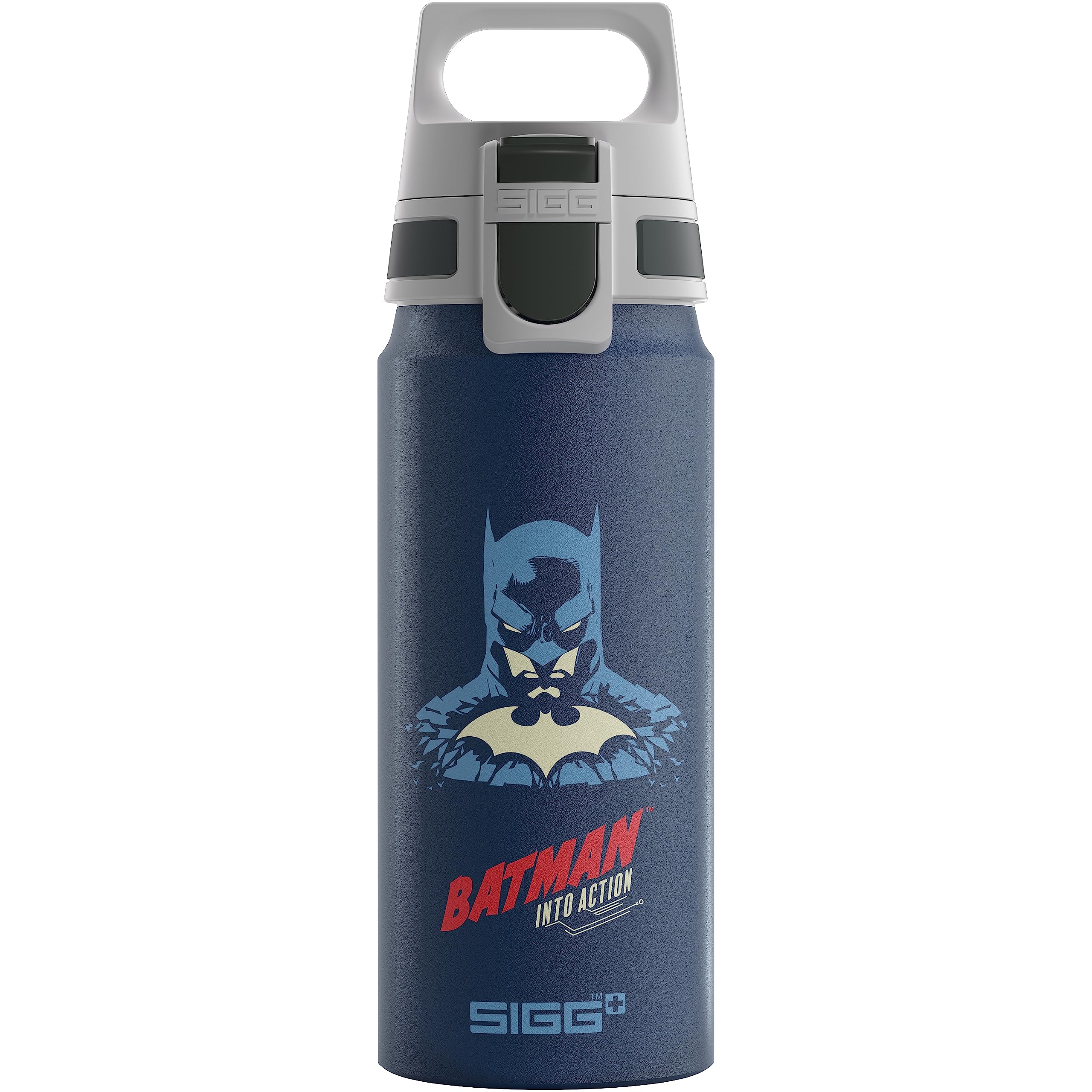Sigg - Aluminium Kids Water Bottle - WMB ONE - Suitable For Carbonated Beverages - Leakproof - Lightweight - BPA Free - Climate Partner Certified - 0.6L