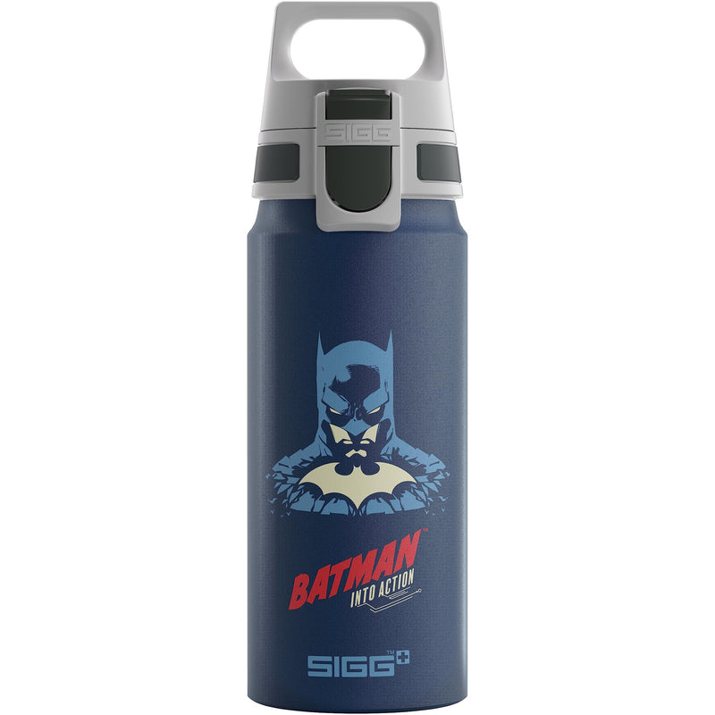 Sigg - Aluminium Kids Water Bottle - WMB ONE - Suitable For Carbonated Beverages - Leakproof - Lightweight - BPA Free - Climate Partner Certified - 0.6L