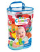 Clementoni - Soft Clemmy Bag 20 Pieces, Building Bricks, 40 Soft Toys, 100% Washable Blocks, Baby Toy 6 Months, Made In Italy (17877)