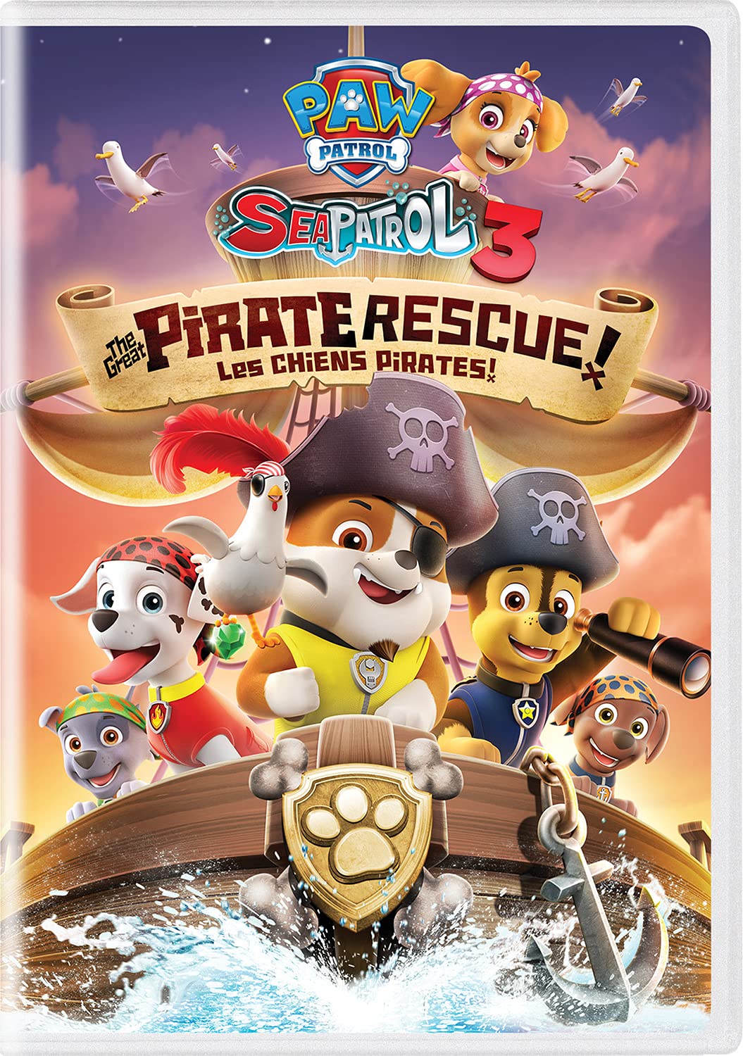 PAW Patrol: Sea Patrol Vol. 3 - The Great Pirate Rescue!