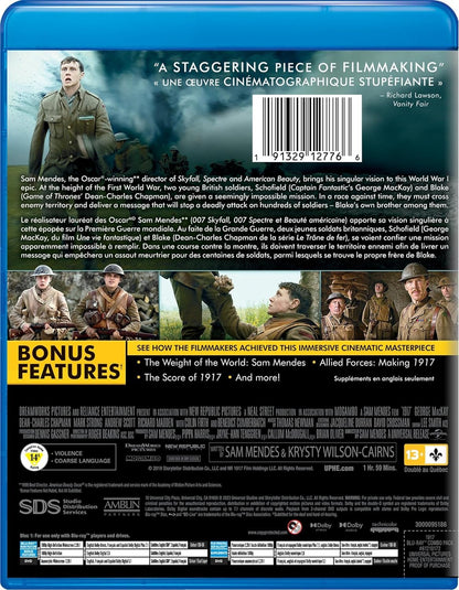 1917 (Blu-ray + DVD) (Blu-ray)