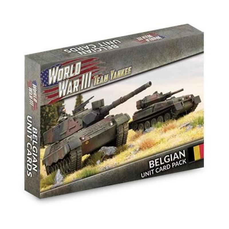 Team Yankee: Belgian Unit Card Pack (33 Cards) - WW3-09B