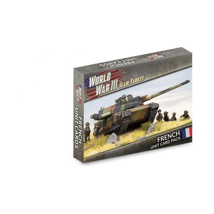 Team Yankee: French Unit Cards (x33 Cards