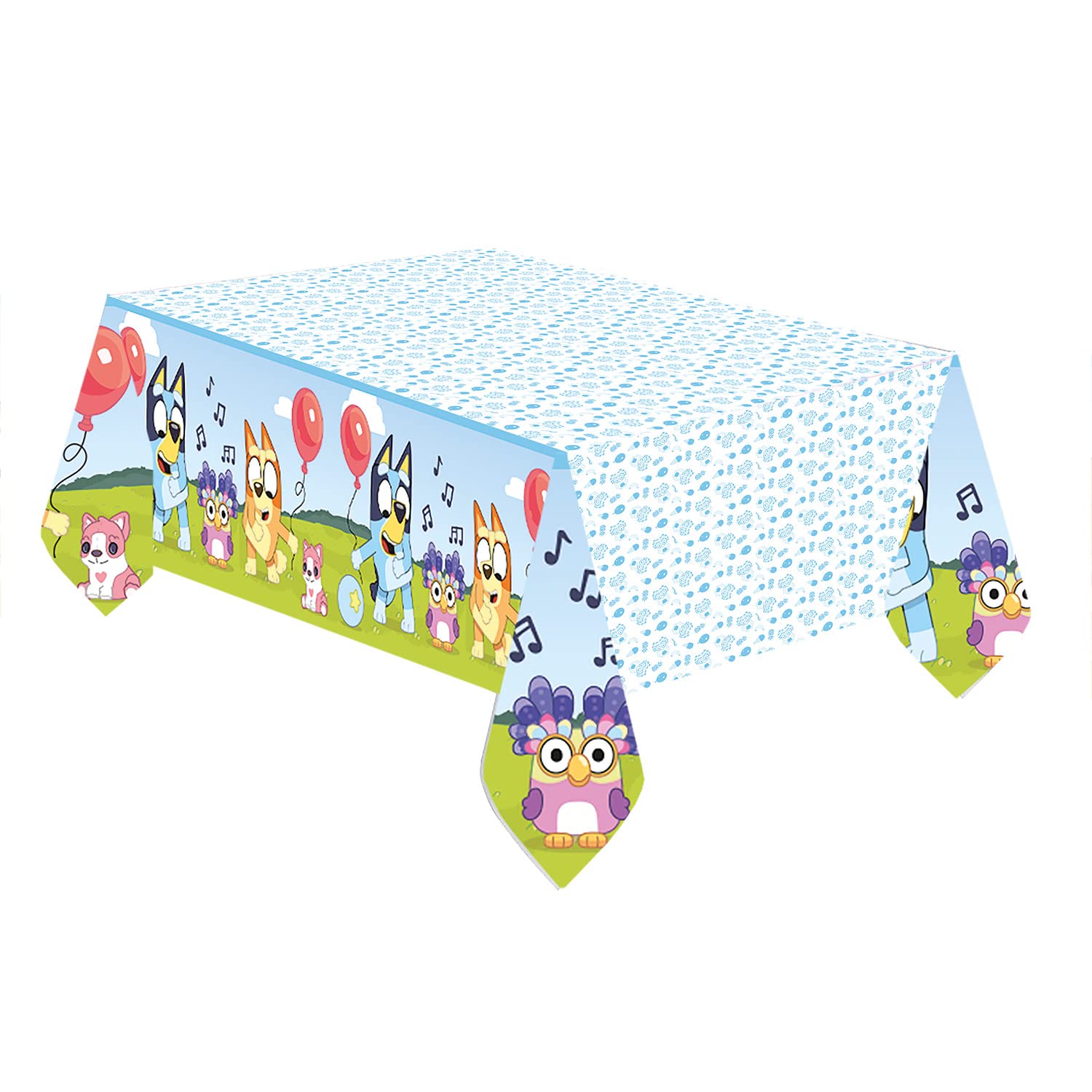 amscan 9915380 - Bluey Paper Tablecover (1.2m x 1.8m