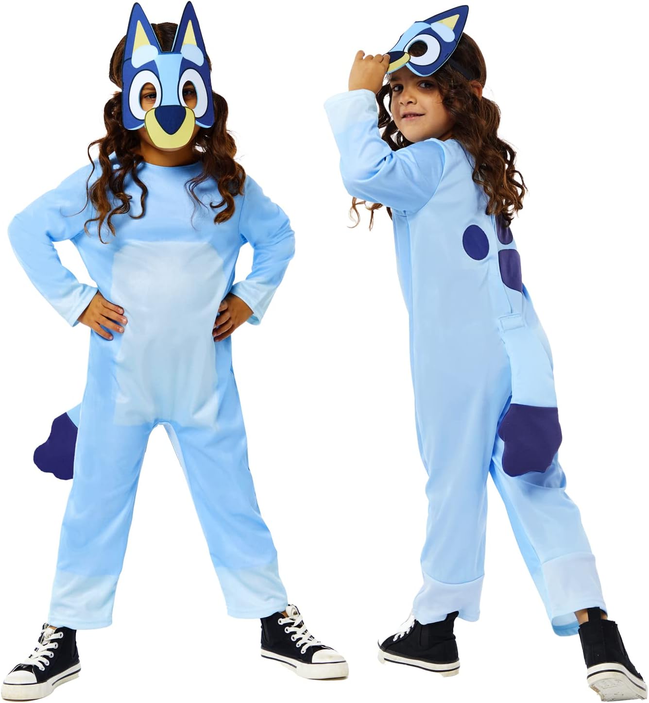 amscan Kids Officially Licensed Bluey Fancy Dress Costume Age: 2-8 Years