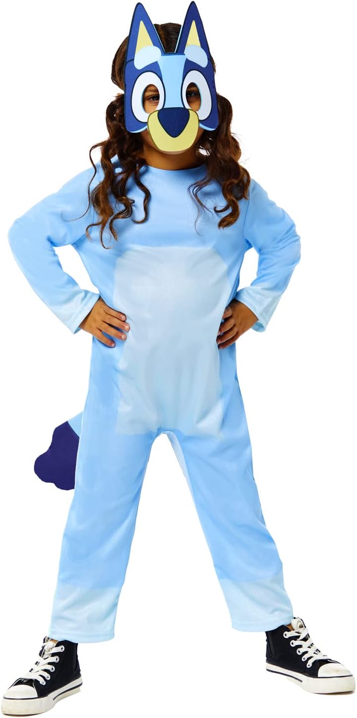 amscan Kids Officially Licensed Bluey Fancy Dress Costume Age: 2-8 Years