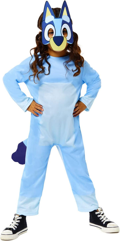amscan Kids Officially Licensed Bluey Fancy Dress Costume Age: 2-8 Years