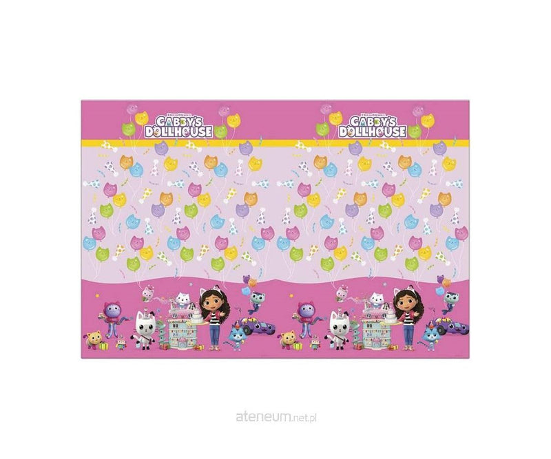 Procos Gabby's Dollhouse Plastic Party Tablecover