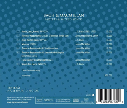 Bach/MacMillan: Motets & Sacred Songs
