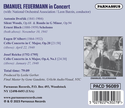 Emanuel Feuermann in Concert