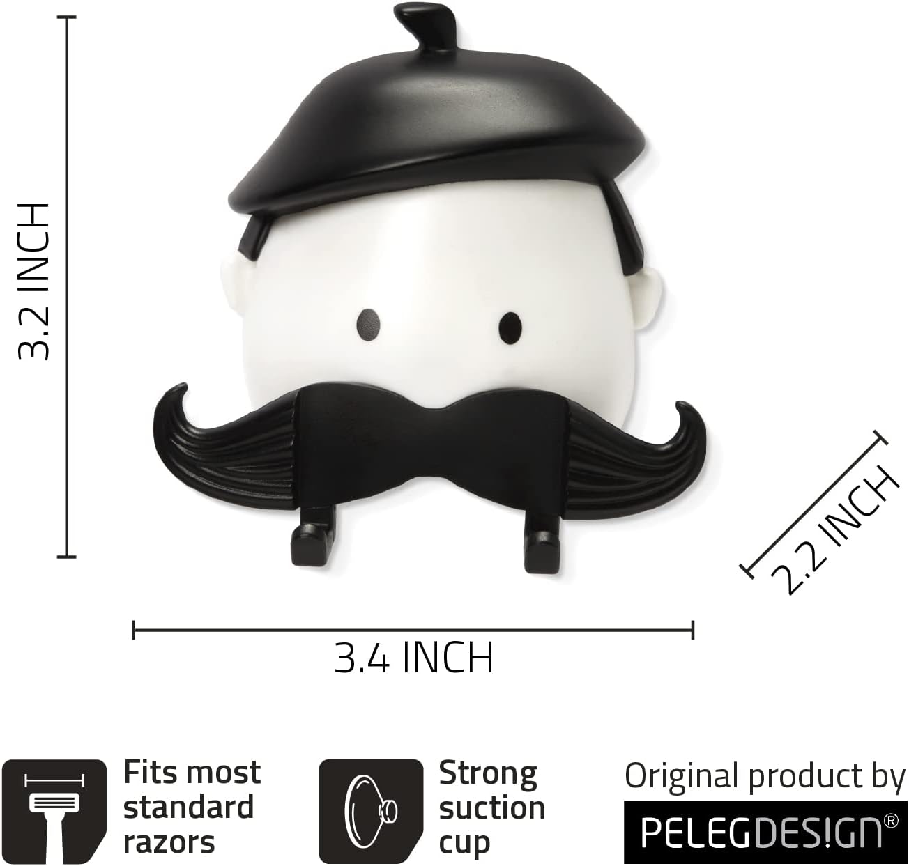 Peleg Design - Mr. Razor - Holder For Razor (Pe615)