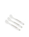 Twistshake Feeding Spoon, White, 6+ Months, 3-Piece