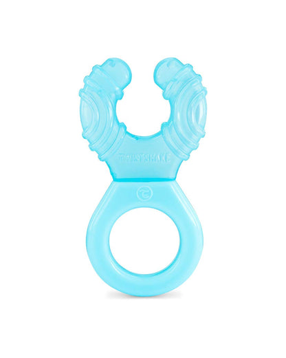 Twistshake Verkoelende Bijtringen voor 2+ maanden Baby, Bijtspeelgoed Masseert en Kalmeert Tandvlees Gevuld met Water, BPA Vrij, Pastel Blauw