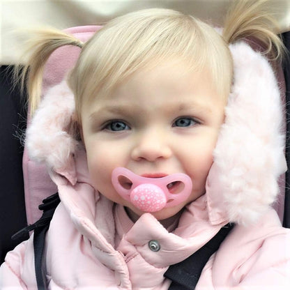 Twistshake 2X Orthodontic Pacifier, Baby Infant Soother, BPA, BPF, BPS Free, 6+ Months, Pastel Pink/Pastel Purple