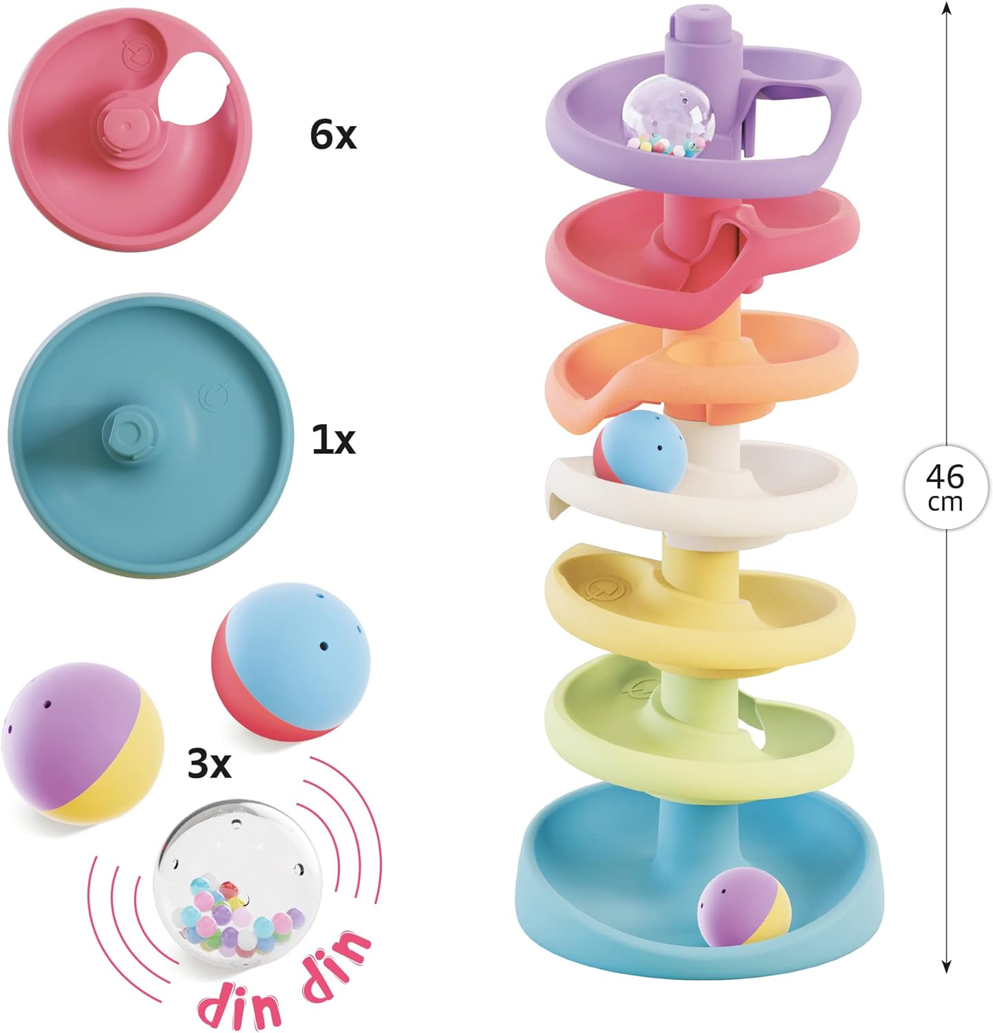 QUERCETTI - Spiral Tower Play Eco+ - (QU-86500