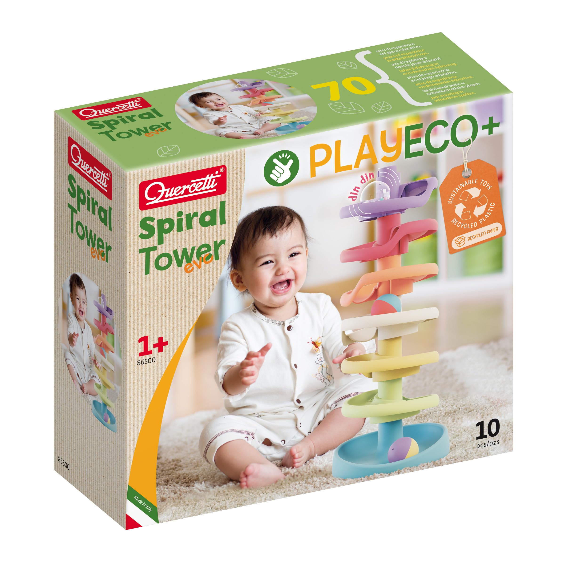QUERCETTI - Spiral Tower Play Eco+ - (QU-86500