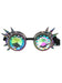 Smiffys Fever Studded Rainbow Festival Goggles
