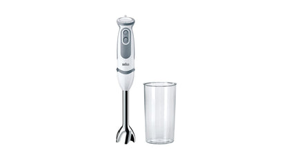 Braun House Hold mq5200 Hand Blender, Plastic, White/Grey MQ5200WH