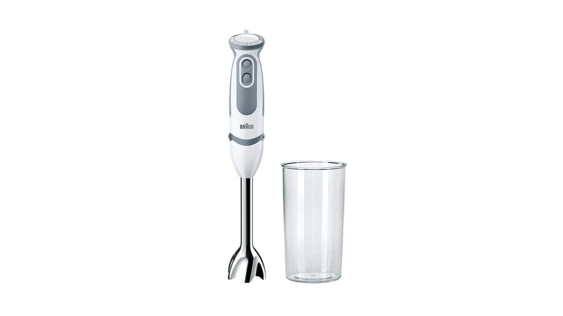 Braun House Hold mq5200 Hand Blender, Plastic, White/Grey MQ5200WH