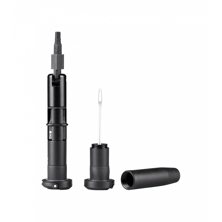 Topeak Plug'n Tool Roadie Herramienta multifunción, Unisex Adulto, Negro, Talla única