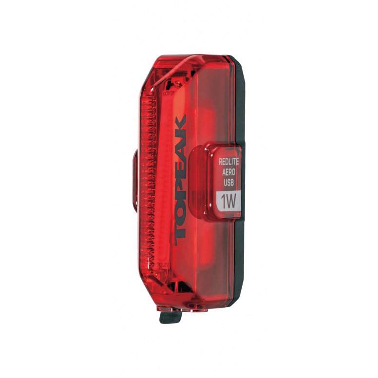 TOPEAK RedLite Aero USB 1W - Lampe arrière vélo