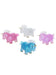 Squeezy Glitter Unicorns, 16pcs, Assorted Colours, in Display Box