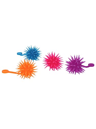 2``/5cm Light Up Finger Puffer Balls, 36pcs, in Display Box, Assorted Colours