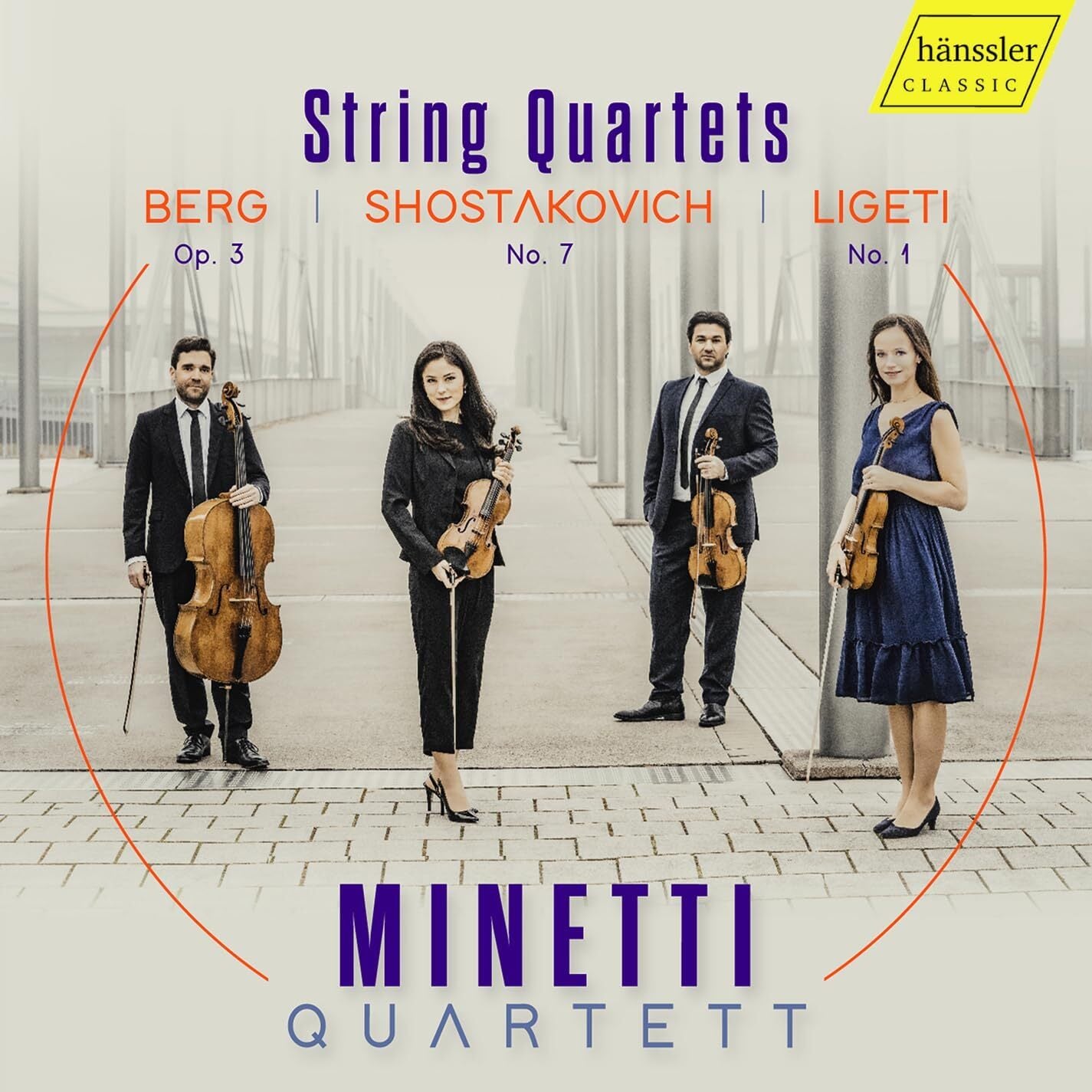Berg/Shostakovich/Ligeti: String Quartets: Op. 3/No. 7/No. 1