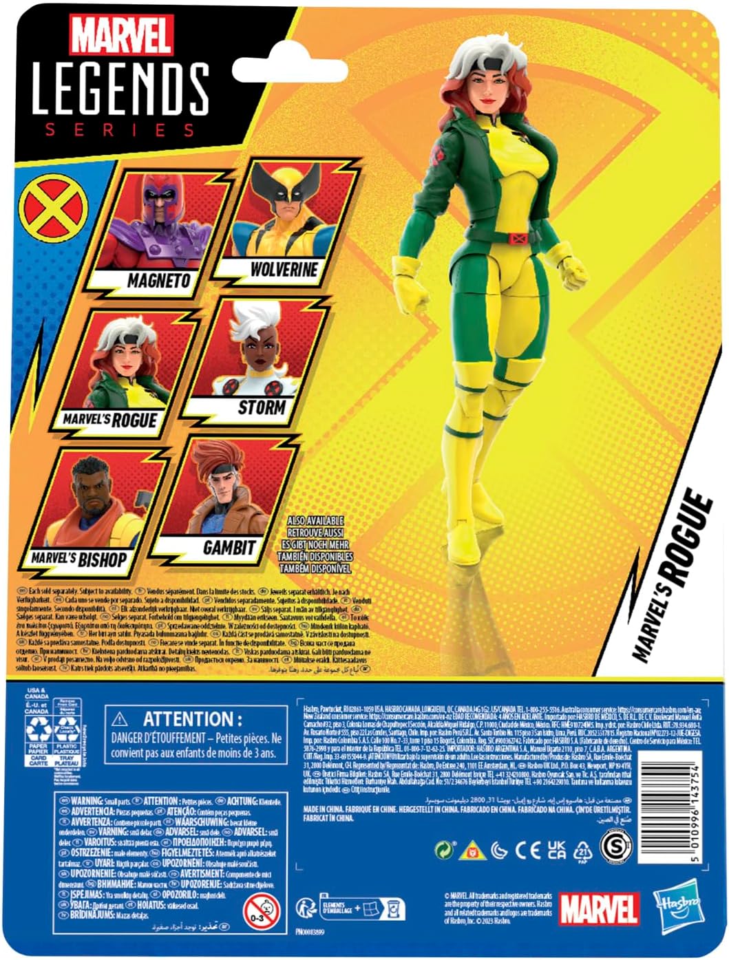 Hasbro Marvel Legends Series Marvel's Rogue, X-Men '97 Marvel Legends Action-Figur (15 cm