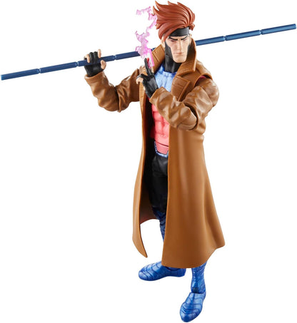 Hasbro Marvel Legends Series Gambit, X-Men '97 Marvel Legends Action-Figur (15 cm), Brown