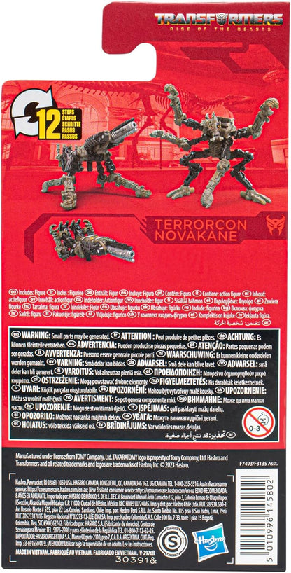 Transformers Studio Series Core Class Rise of the Beasts Terrorcon Novakane 3.5” Action Figure